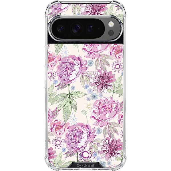 Peony Google Pixel 10 Pro XL Clear Case