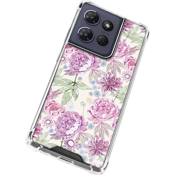 Peony Moto G 5G (2025) Clear Case