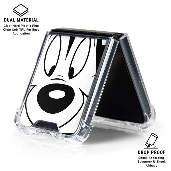 Looney Tunes Pepe Le Pew Galaxy Z Flip7 Clear Case