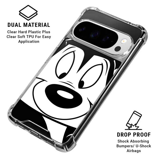 Looney Tunes Pepe Le Pew Google Pixel 10 Pro Clear Case