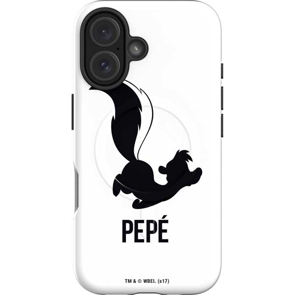 Looney Tunes Pepe Le Pew Identity iPhone 17 Magsafe Impact Case
