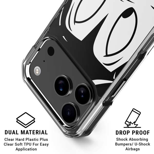 Looney Tunes Pepe Le Pew iPhone 17 Pro Clear Case