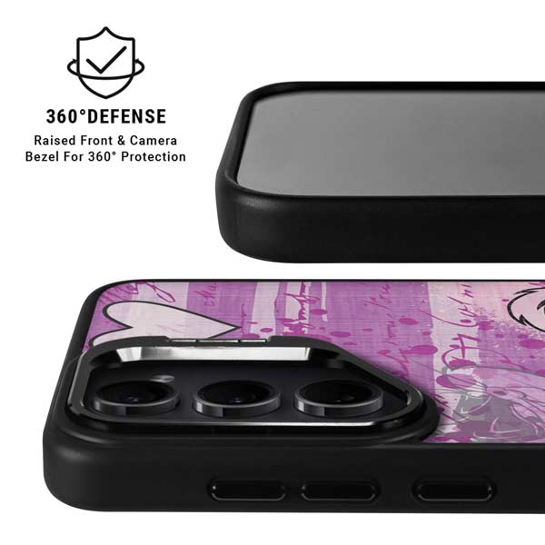 Looney Tunes Pepe Le Pew Purple Romance Galaxy S26 Kickstand Case