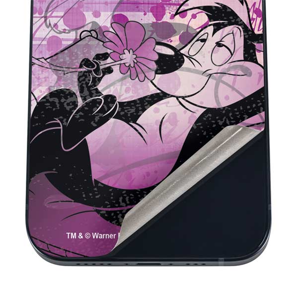 Looney Tunes Pepe Le Pew Purple Romance iPhone 17 Air Skin