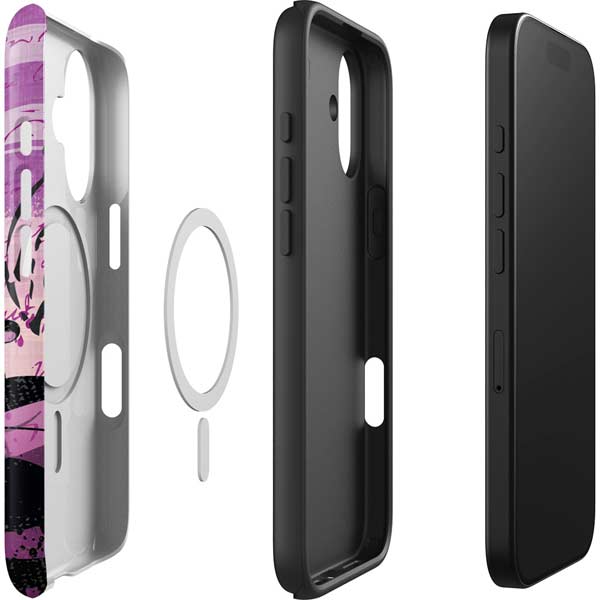 Looney Tunes Pepe Le Pew Purple Romance iPhone 17 Magsafe Impact Case