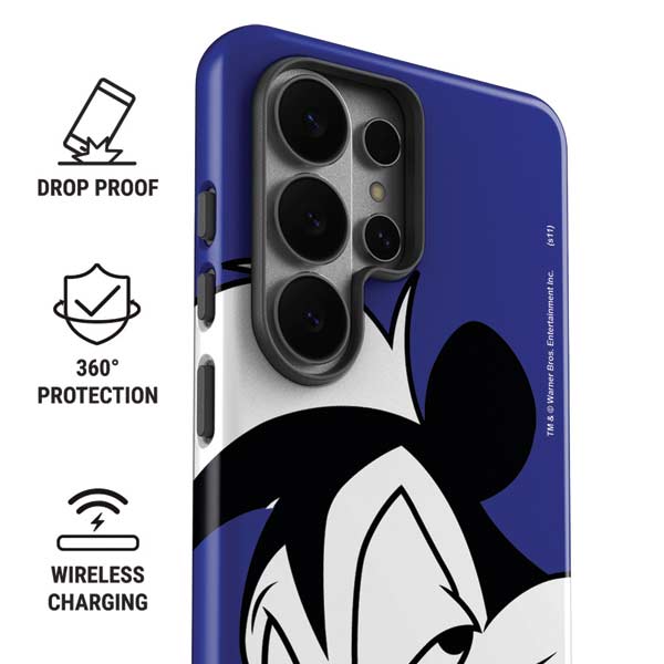 Looney Tunes Pepe Le Pew Zoomed In Galaxy S26 Ultra Impact Case