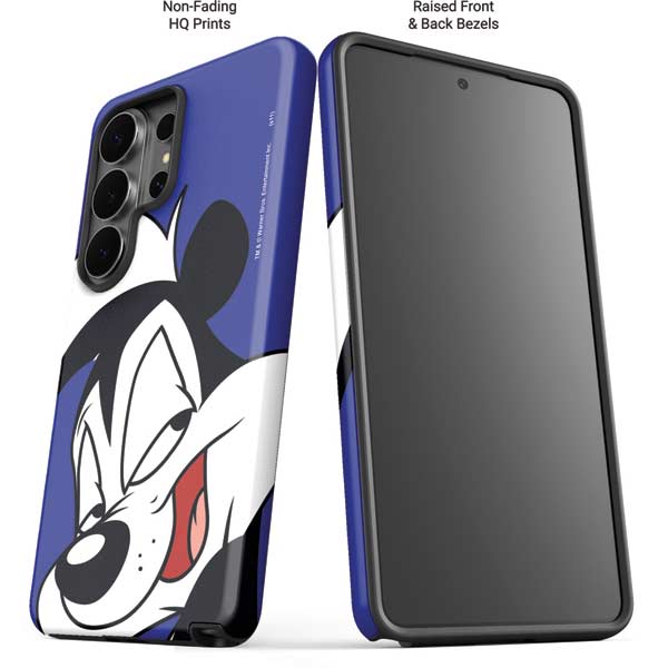 Looney Tunes Pepe Le Pew Zoomed In Galaxy S26 Ultra Impact Case