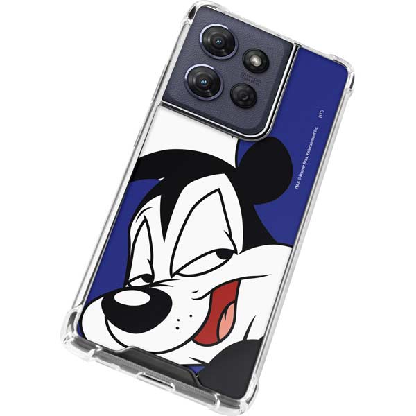 Looney Tunes Pepe Le Pew Zoomed In Moto G 5G (2025) Clear Case