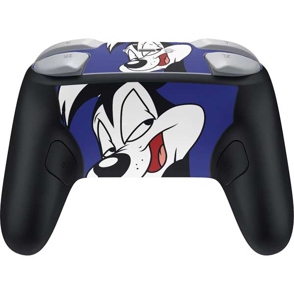 Looney Tunes Pepe Le Pew Zoomed In Nintendo Switch 2 (2025) Pro Controller Skin