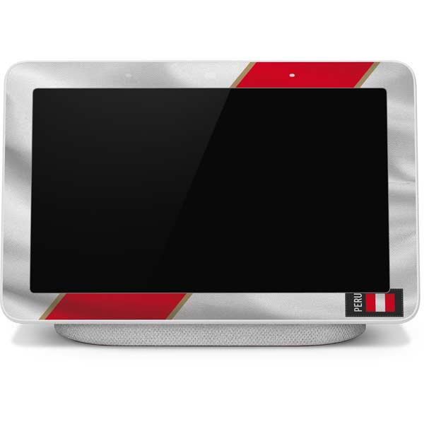 Peru Soccer Flag Google Home Hub Skin
