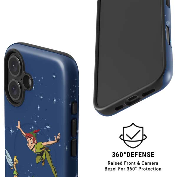 Disney Peter Pan and Tinker Bell in Neverland iPhone 16 Magsafe Impact Case