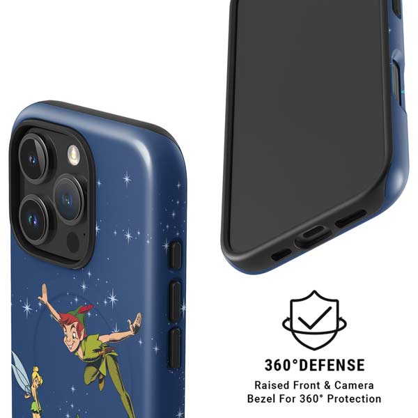 Disney Peter Pan and Tinker Bell in Neverland iPhone 16 Pro Magsafe Impact Case