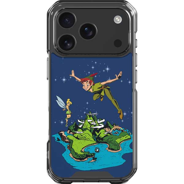 Disney Peter Pan and Tinker Bell in Neverland iPhone 17 Pro Clear Case