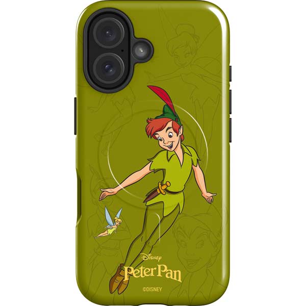 Disney Peter Pan and Tinker Bell Portrait iPhone 16 Magsafe Impact Case