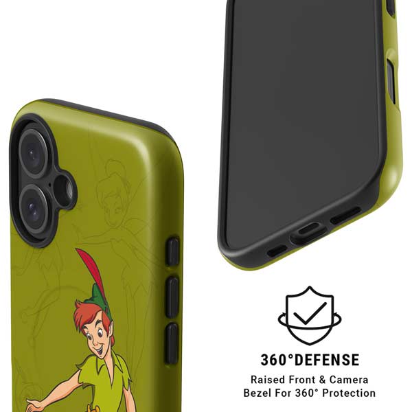 Disney Peter Pan and Tinker Bell Portrait iPhone 16 Magsafe Impact Case