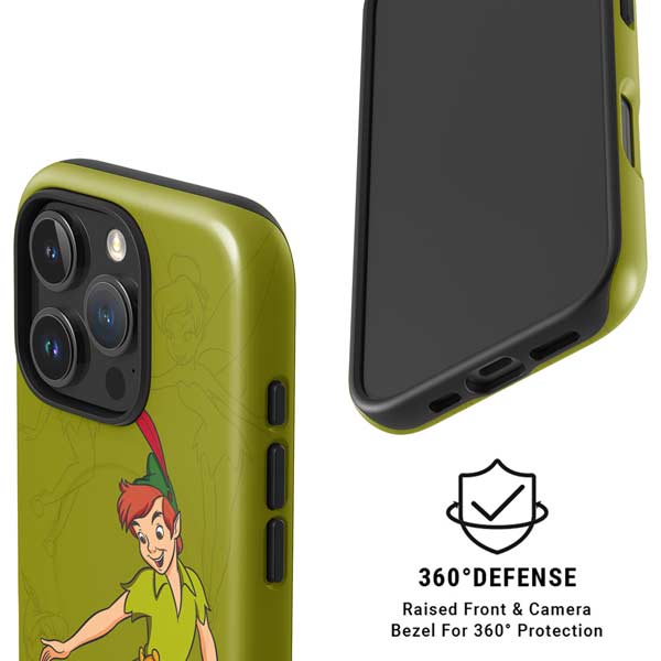 Disney Peter Pan and Tinker Bell Portrait iPhone 16 Pro Magsafe Impact Case