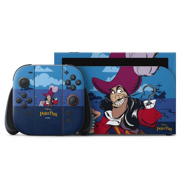 Disney Peter Pan Captain Hook and Smee Nintendo Switch 2 (2025) with Joy-Con Skin