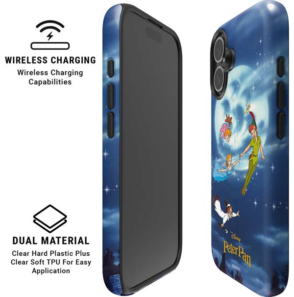 Disney Peter Pan Wendy and the Boys to Neverland iPhone 16 Plus Magsafe Impact Case