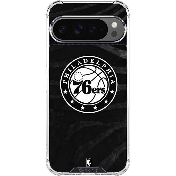 NBA Philadelphia 76ers Animal Print Google Pixel 10 Pro XL Clear Case