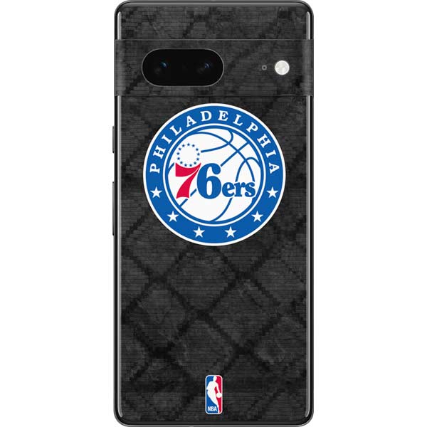 NBA Philadelphia 76ers Black Rust Pixel Skins