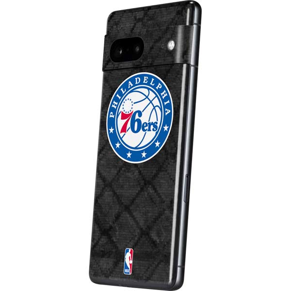 NBA Philadelphia 76ers Black Rust Pixel Skins