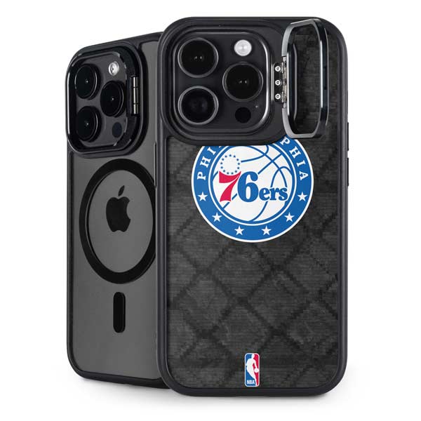 NBA Philadelphia 76ers Black Rust iPhone Cases