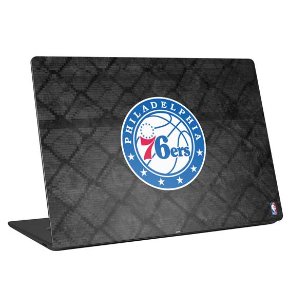 NBA Philadelphia 76ers Black Rust Laptop Skins