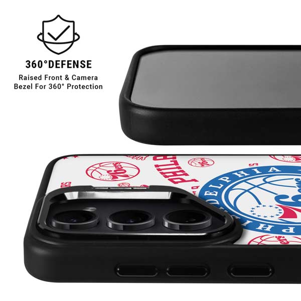 NBA Philadelphia 76ers Blast Galaxy S26 Ultra Kickstand Case