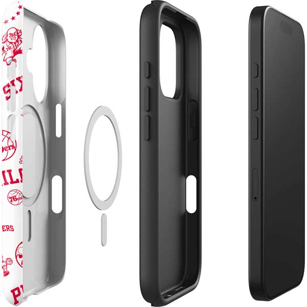 NBA Philadelphia 76ers Blast iPhone 16 Plus Magsafe Impact Case