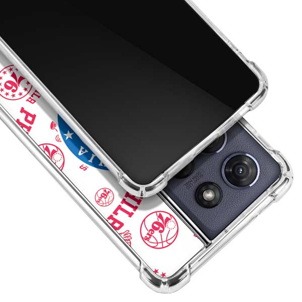 NBA Philadelphia 76ers Blast Moto G 5G (2025) Clear Case
