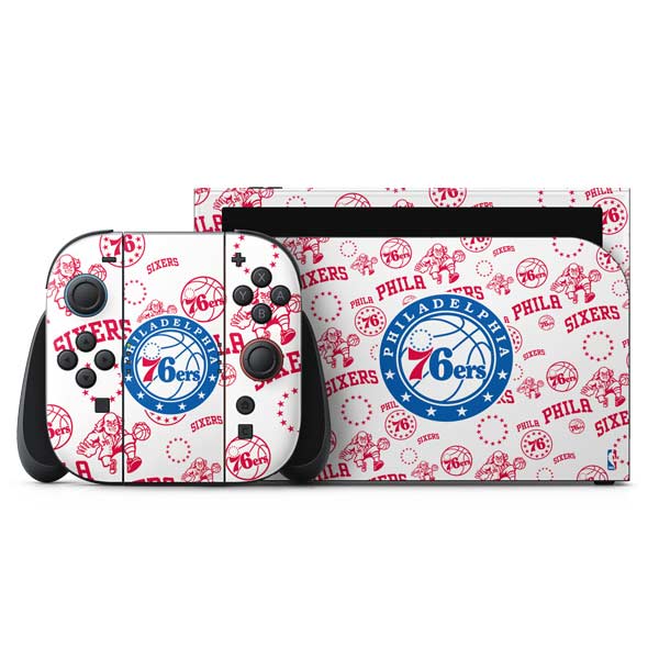 NBA Philadelphia 76ers Blast Nintendo Switch 2 (2025) with Joy-Con Skin