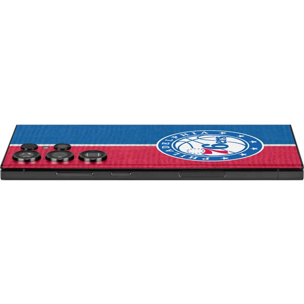 NBA Philadelphia 76ers Canvas Split Galaxy Skins