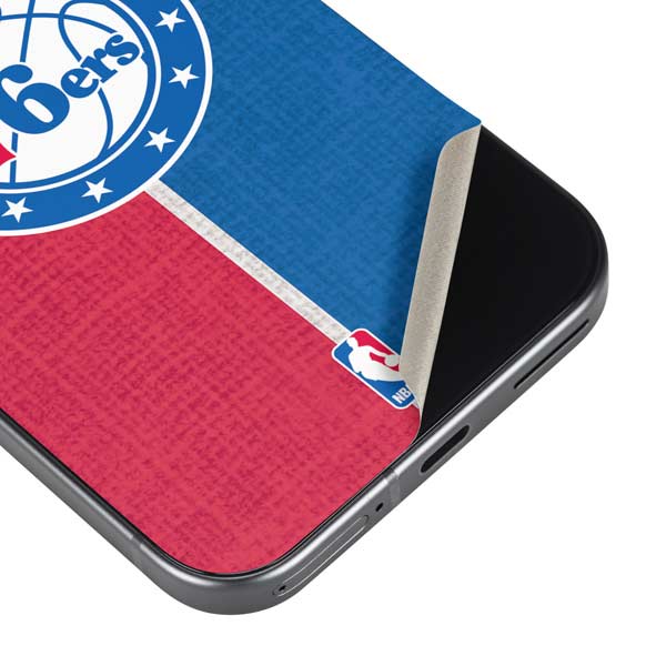 NBA Philadelphia 76ers Canvas Split Google Pixel 10 Pro XL Skin