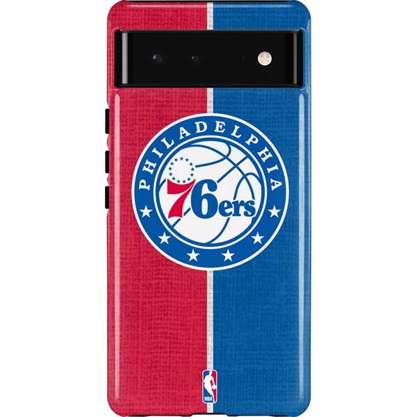 NBA Philadelphia 76ers Canvas Split Pixel Cases