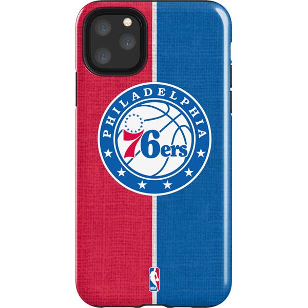 NBA Philadelphia 76ers Canvas Split iPhone Cases