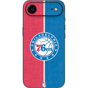 NBA Philadelphia 76ers Canvas Split iPhone 17 Air Skin