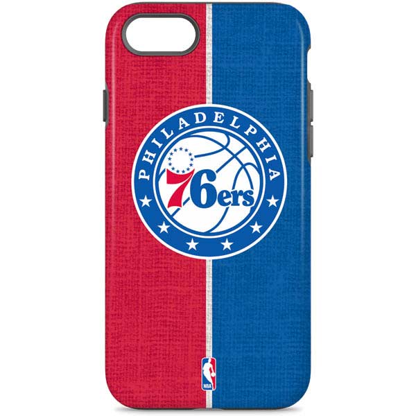 NBA Philadelphia 76ers Canvas Split iPhone Cases