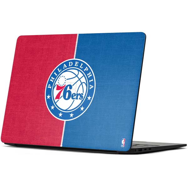 NBA Philadelphia 76ers Canvas Split Surface Laptop 7 15in Skin