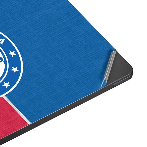 NBA Philadelphia 76ers Canvas Split Surface Laptop 7 15in Skin