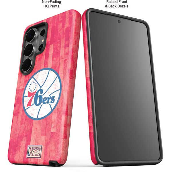 NBA Philadelphia 76ers Hardwood Classics Galaxy S26 Ultra Impact Case