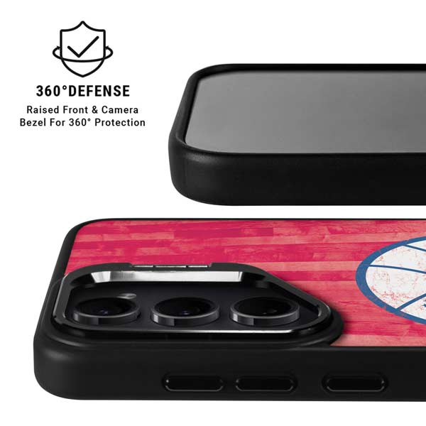 NBA Philadelphia 76ers Hardwood Classics Galaxy S26 Ultra Kickstand Case
