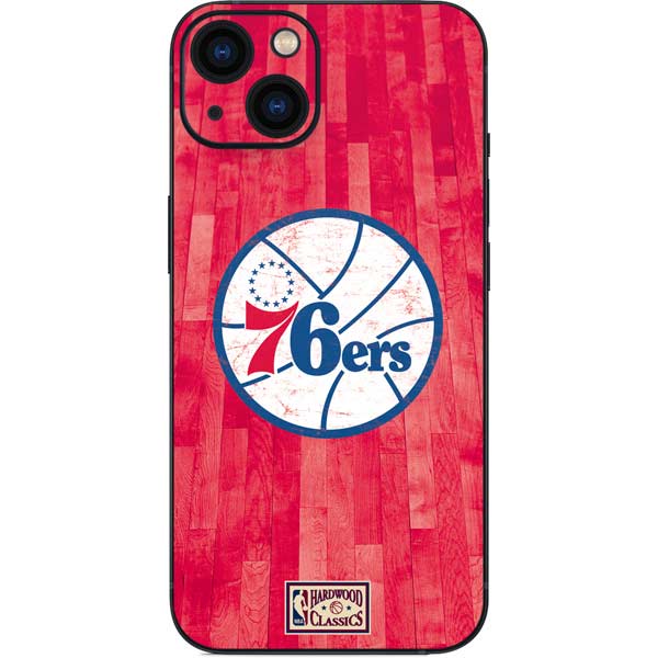 NBA Philadelphia 76ers Hardwood Classics iPhone Skins