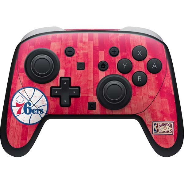 NBA Philadelphia 76ers Hardwood Classics Nintendo Switch 2 (2025) Pro Controller Skin