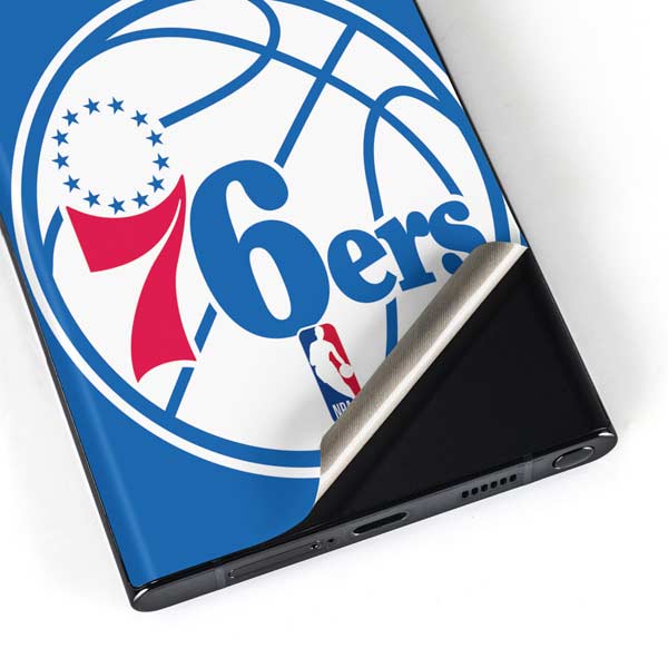NBA Philadelphia 76ers Large Logo Galaxy Skins