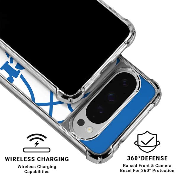 NBA Philadelphia 76ers Large Logo Google Pixel 10 Pro XL Clear Case