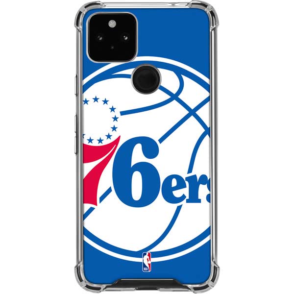 NBA Philadelphia 76ers Large Logo Pixel Cases