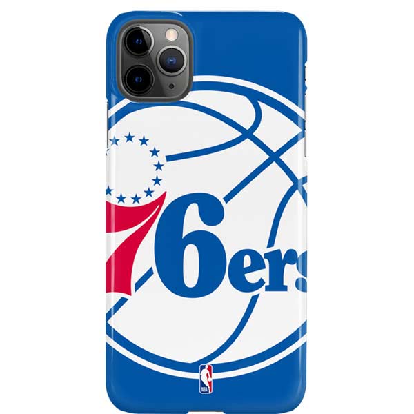 NBA Philadelphia 76ers Large Logo iPhone Cases