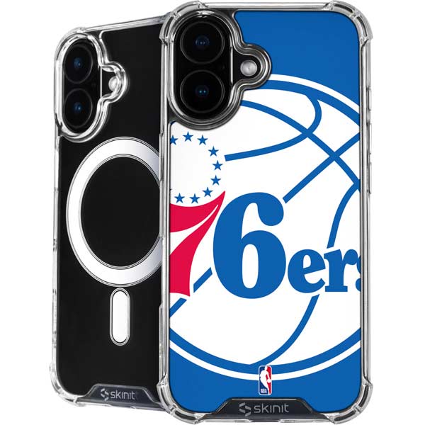 NBA Philadelphia 76ers Large Logo iPhone 17 MagSafe Case