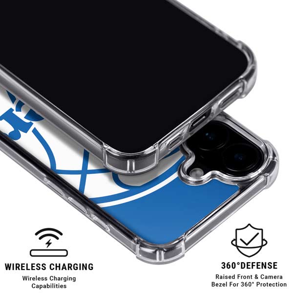 NBA Philadelphia 76ers Large Logo iPhone 17 MagSafe Case
