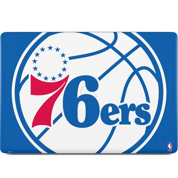 NBA Philadelphia 76ers Large Logo MacBook Skins